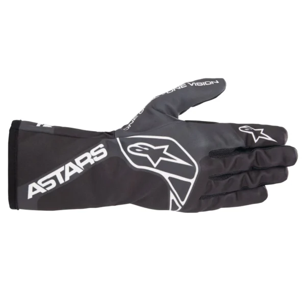 TECH-1 K RACE V2 ONE VISIONS GLOVES BLACK TAR GRAY