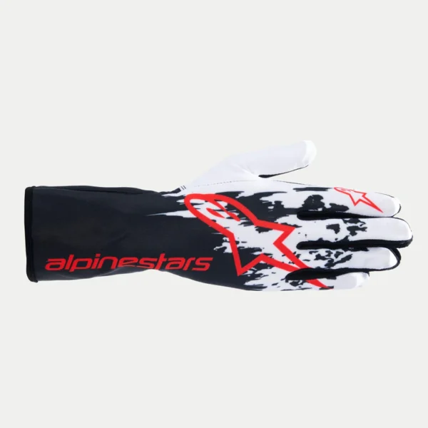 Tech-1 K V3 Gloves Black White Red