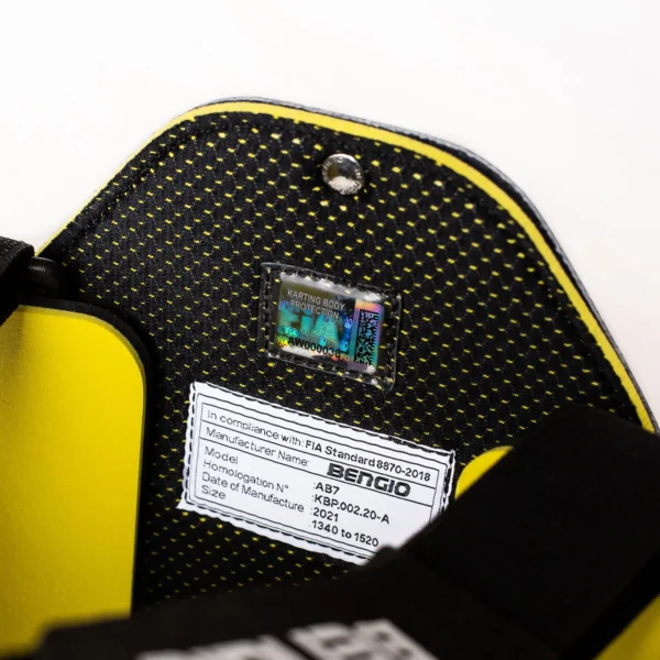 BENGIO AB7 FIA 8870-2018 BODYPROTECTOR - Afbeelding 5