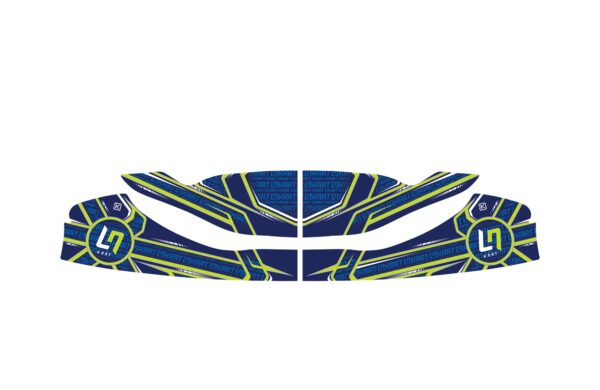 LN KART M10 FRONT FAIRING STICKER