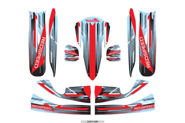 REDSPEED STICKERSET M4